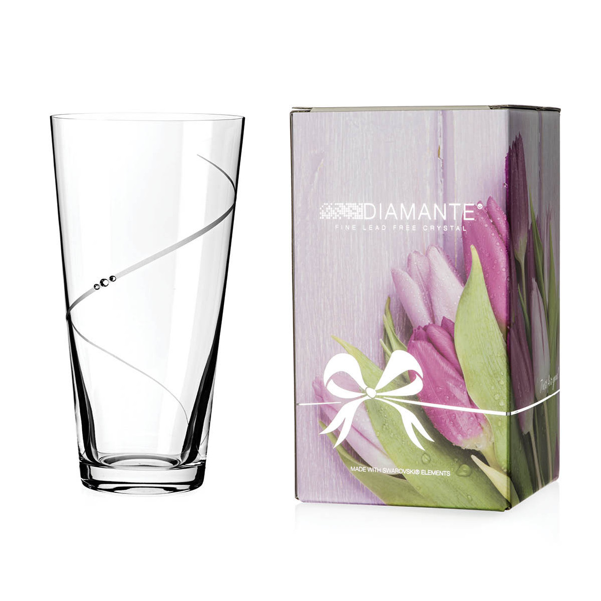 Silhouette konická váza 25cm