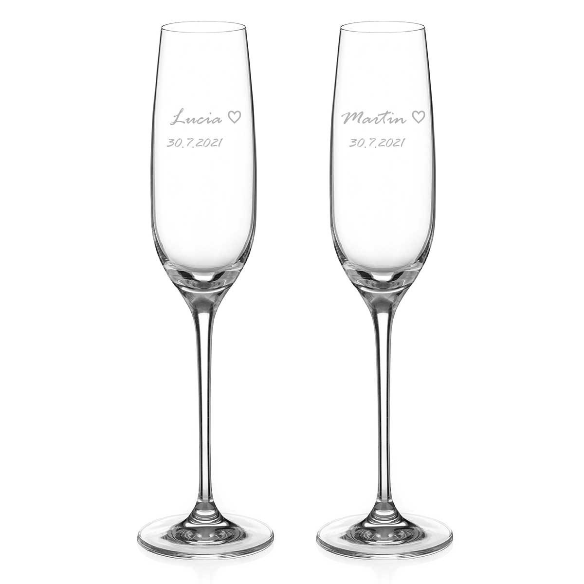 Simply Love sklenice na šampaňské