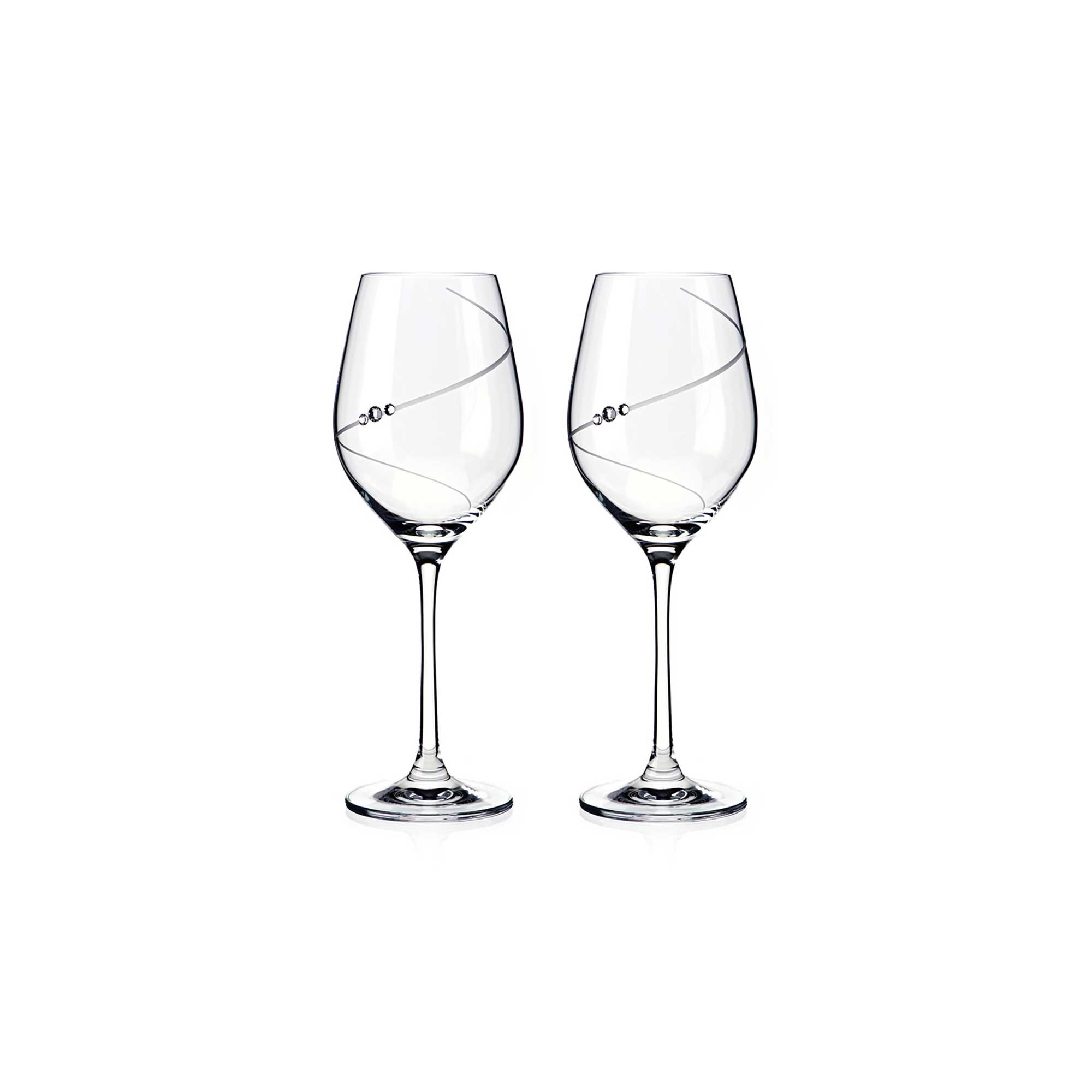 Silhouette poháre na víno