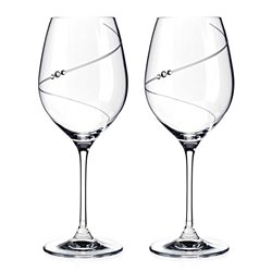 Silhouette poháre na červené víno - 2 poháre