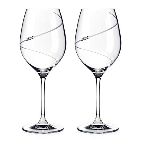 Silhouette poháre na červené víno - 2 poháre