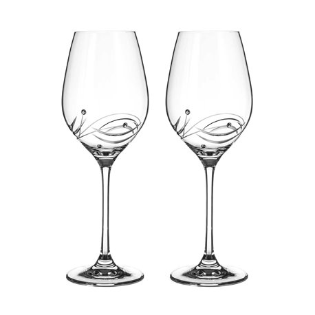 Lunar - dva poháre na biele a rosé víno