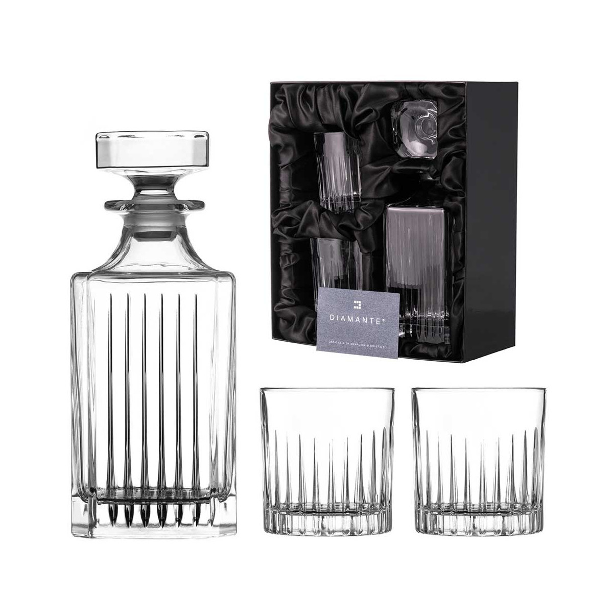 Broadway whisky sada s lahví a skleničkami