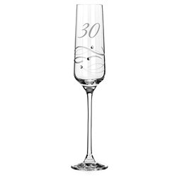 Spiral pohár na šampanské k 30. výročiu