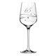Spiral pohár na víno k 65. výročiu (kamenná svadba)