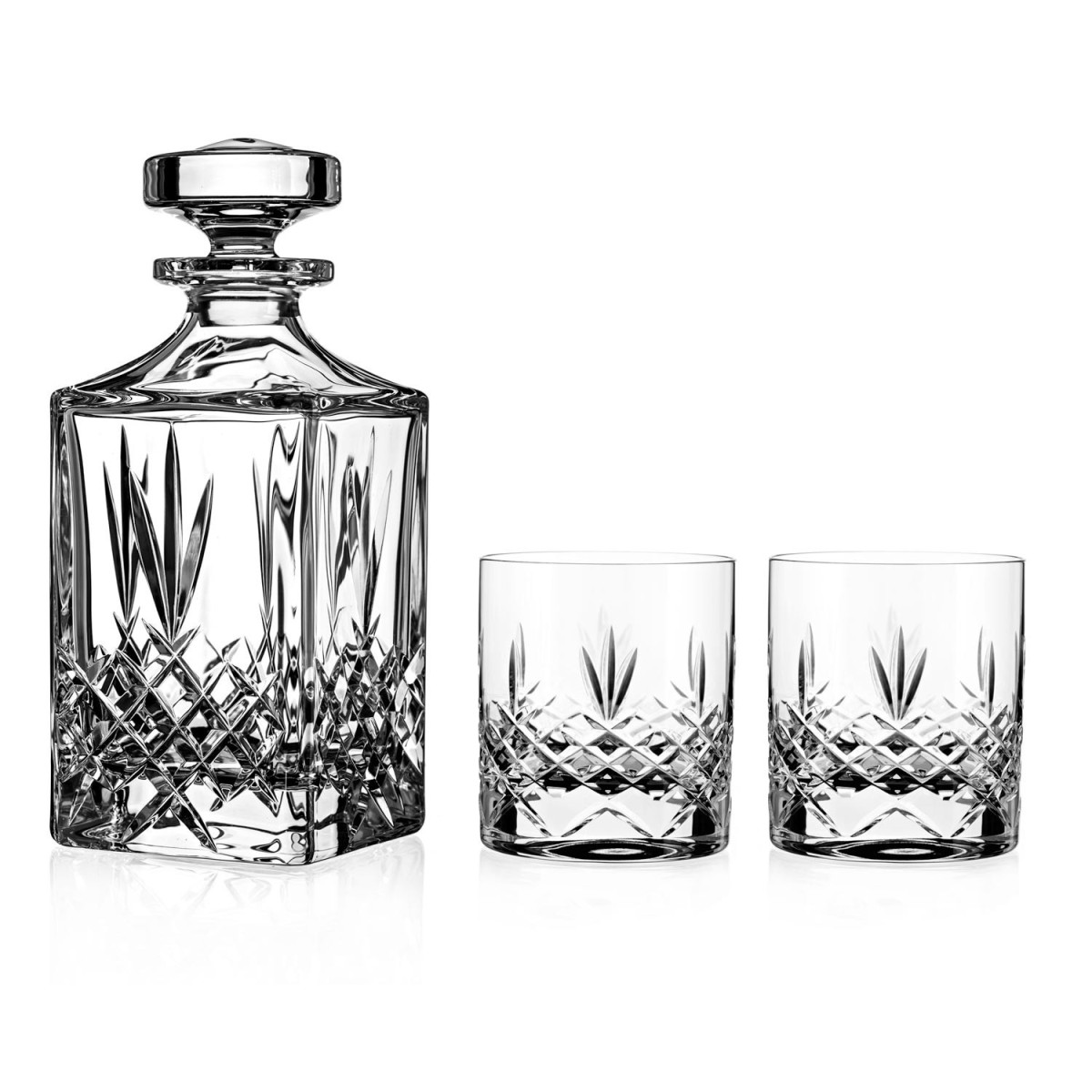 Buckingham třídílný whisky set