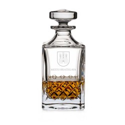 Whisky fľaša - obsah 770ml, výška 22cm