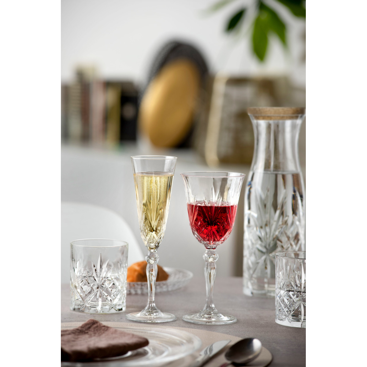 Šampaňské a prosecco sklenice - Chatsworth - 2, 4, 6 ks/balení