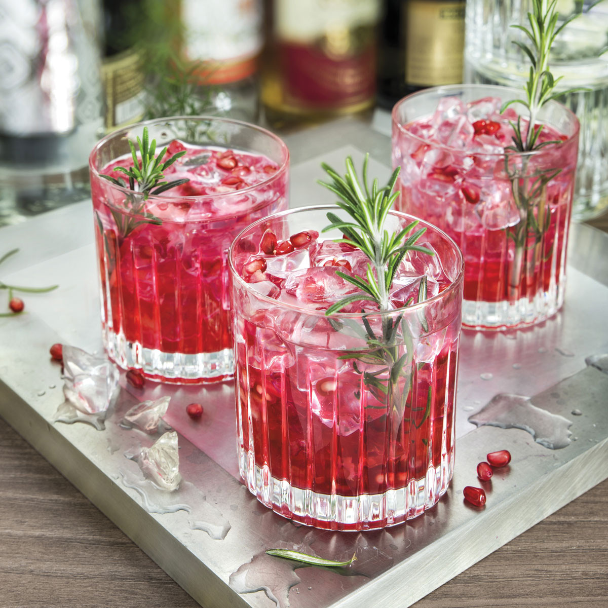 Poháre pre whisky, vodu a koktaily