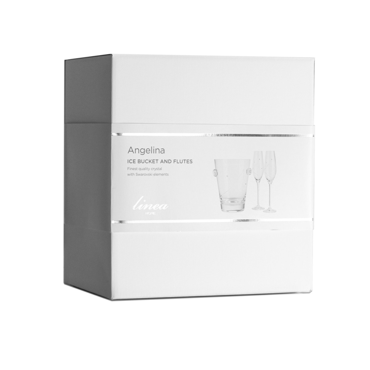 Angelina - set dvoch šampanských pohárov a chladiacou nádobou