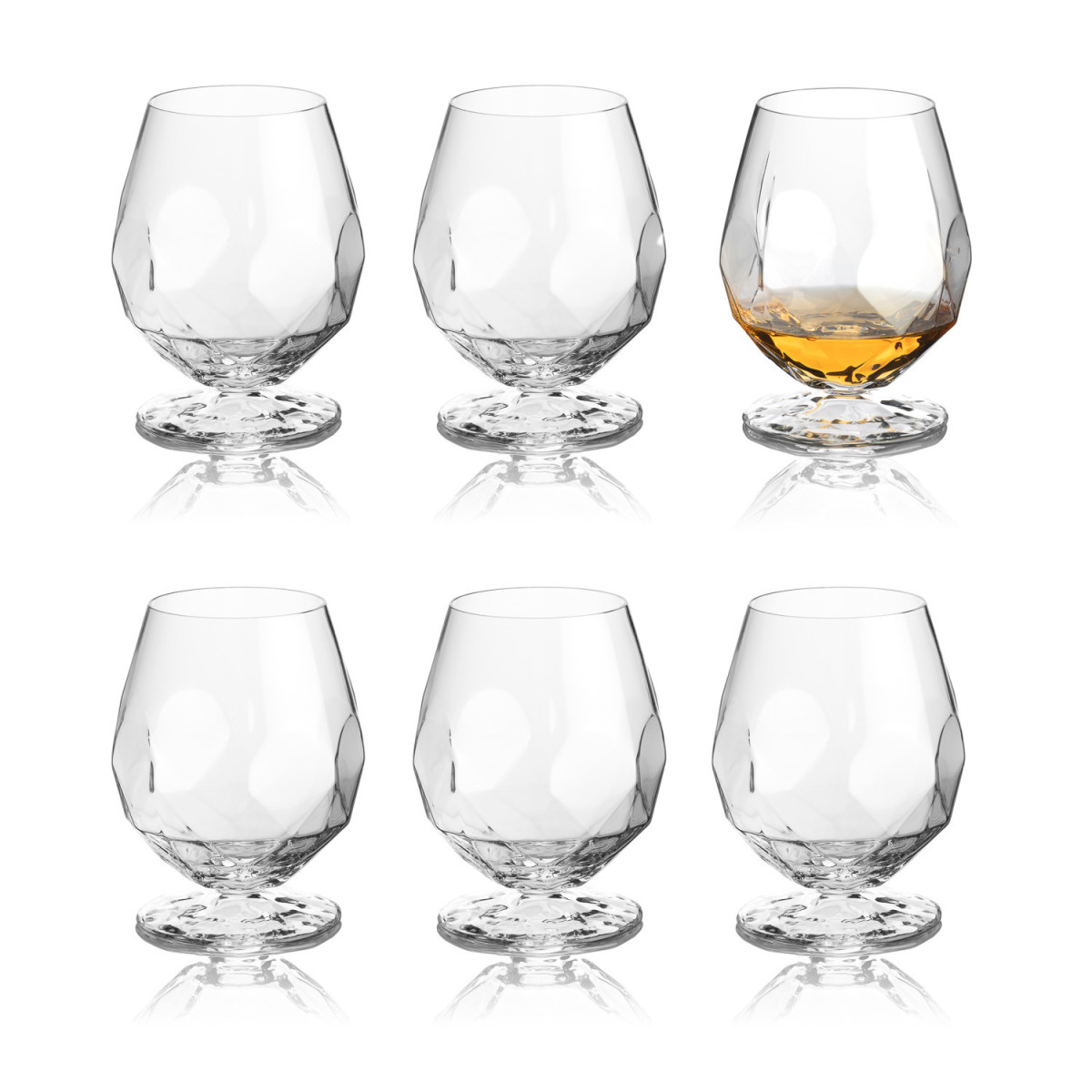 Brandy sklenice Alkemist - 6 kusů