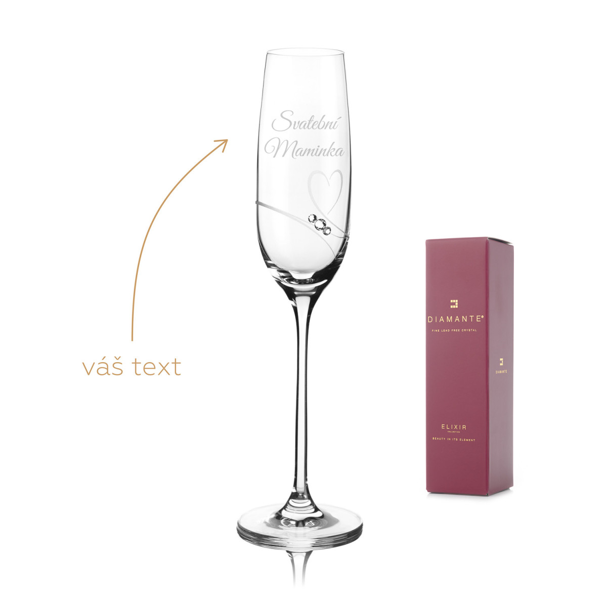 Romance šampaňské - svatební táta