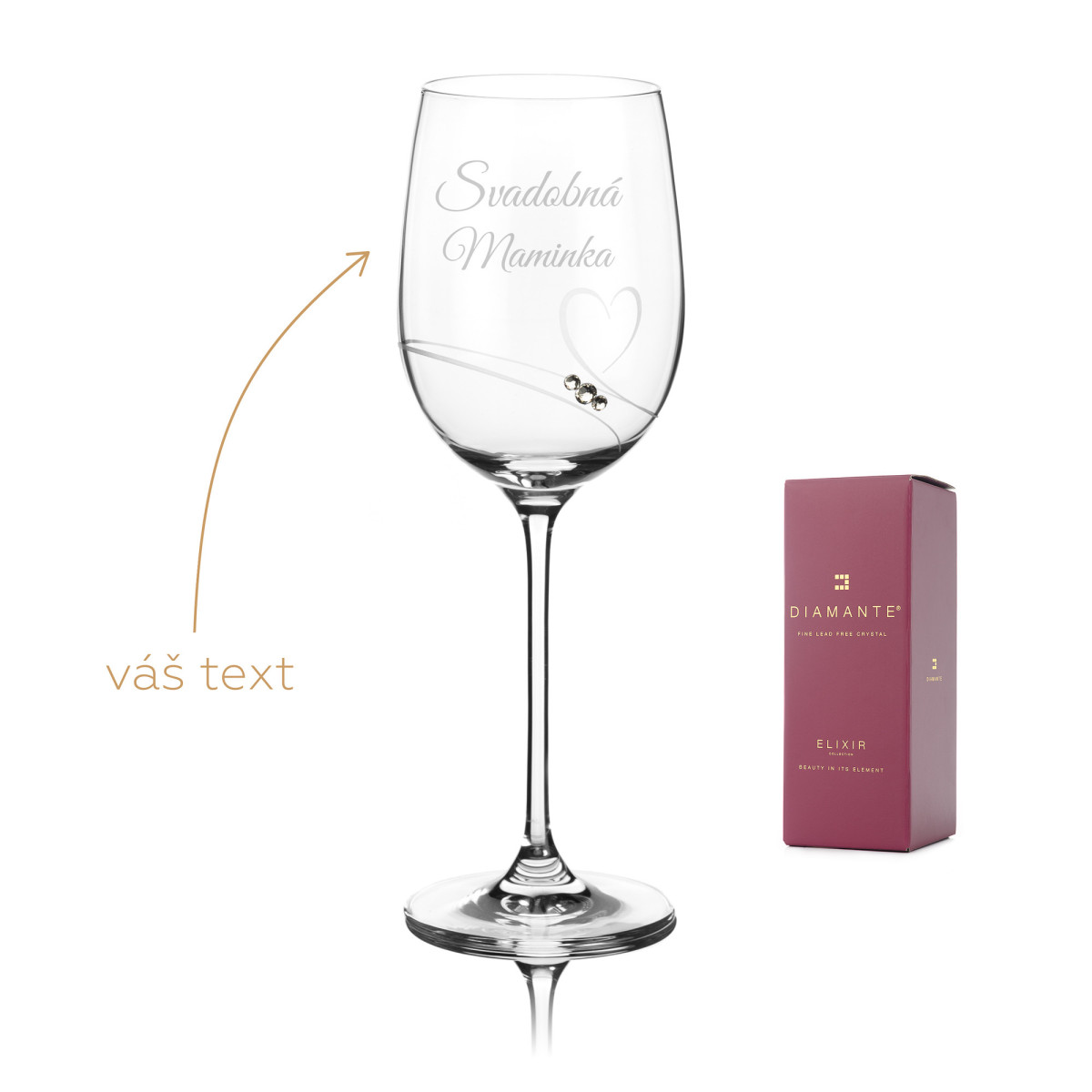 Romance víno - svadobná mama