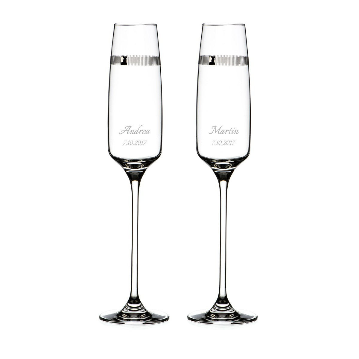 Passion - svadobné poháre s gravírovaním