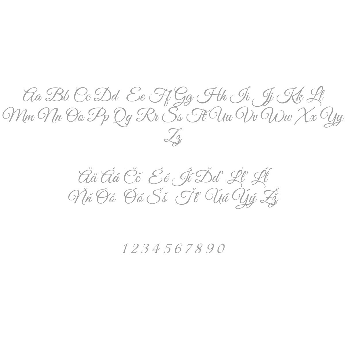 Romance - 25cm váza pre svadobnú kyticu s gravírovaním