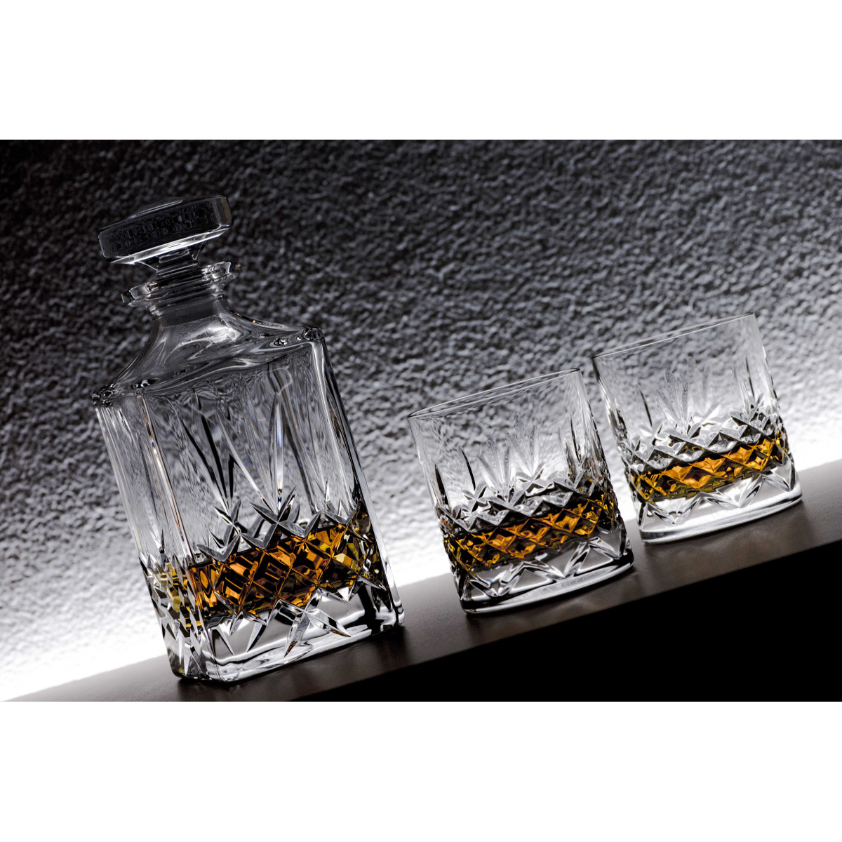 Buckingham päťdielny whisky set